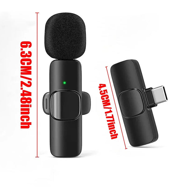Wireless Clip-On Microphone